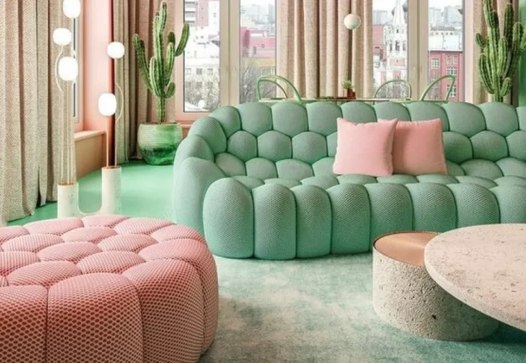 designer bubble couch