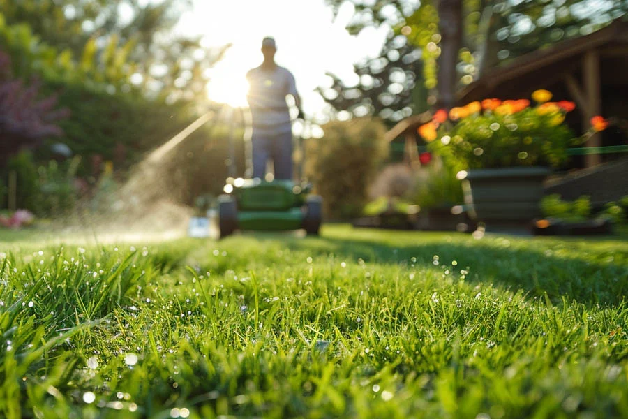 best battery operated push mower