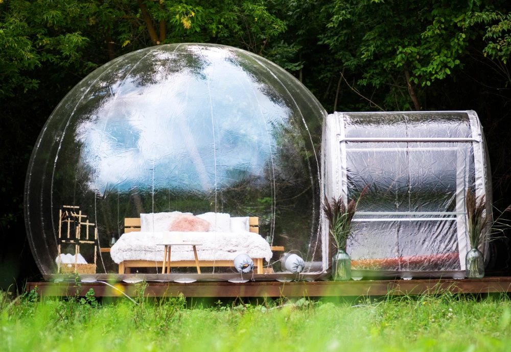 bubble tent house