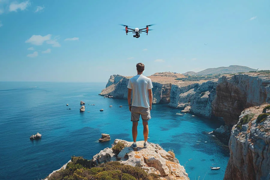 4k video camera drone