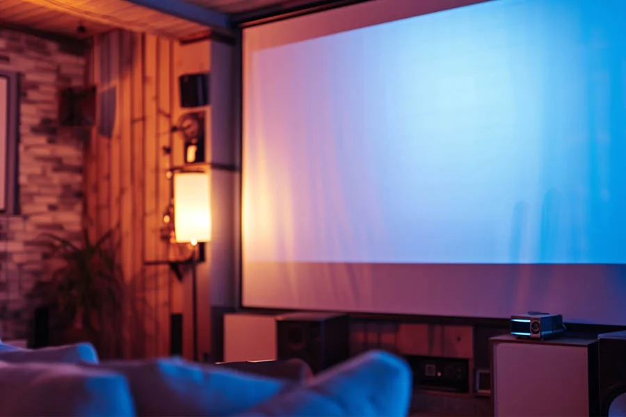 living room tv projector